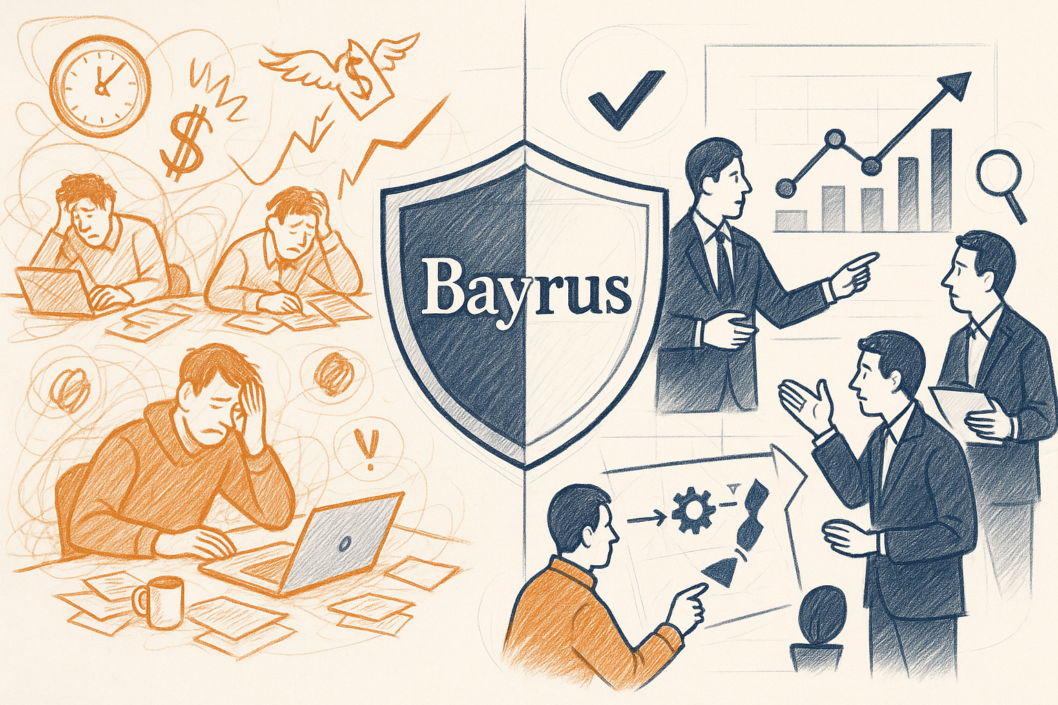 Three Steps Ahead of Chaos - From Business Chaos to Structured Success